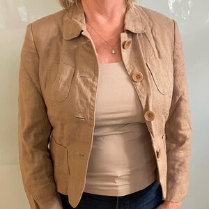 Talbots Irish Linen Jacket